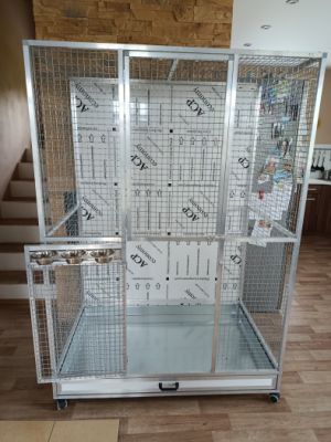 Voliéra rozměr 125x78x186 cm